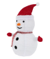 Preview: Koopman Schneemann, Gartenfigur mit 30 warmweißen LED, 68cm, warmweiß, AZX100020